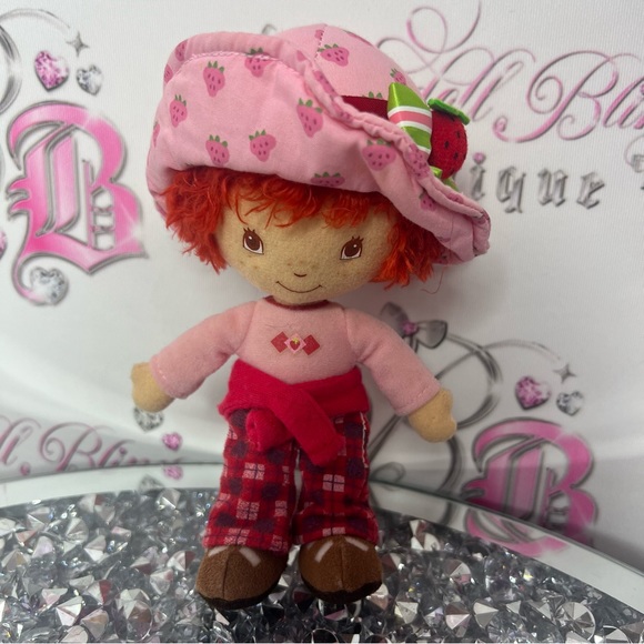 Strawberry Shortcake 6" Plush Toy doll stuffed π π° cute collectors rare y2k - Picture 6 of 7